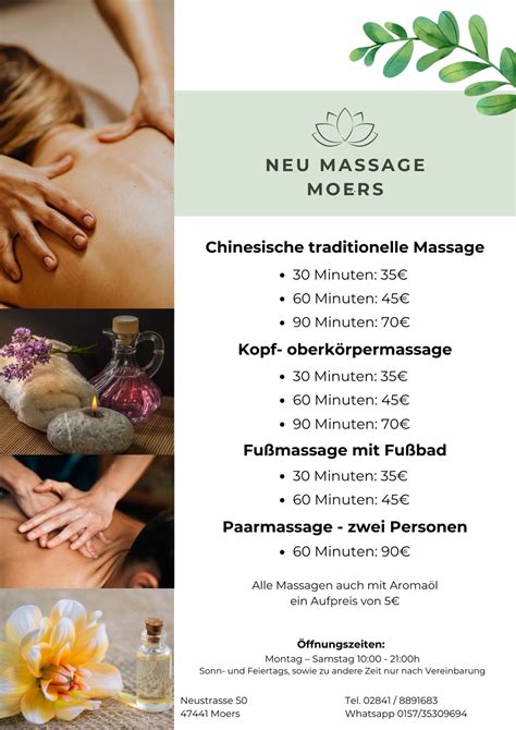 xiu moers|Chinesische Massage Neustraße Moers